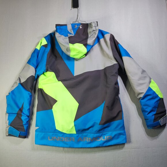 Under Armour Infrared hooded winter jacket youth size YL multi- colour - Picture 4 of 16